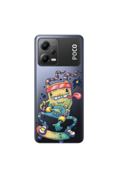 Other Xiaomi Poco X5 Dangerous task Transparent Silicone TPU Θήκη