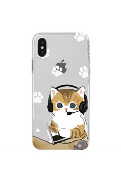 Other Apple iPhone Xs Max Call Center Transparent Silicone TPU Θήκη