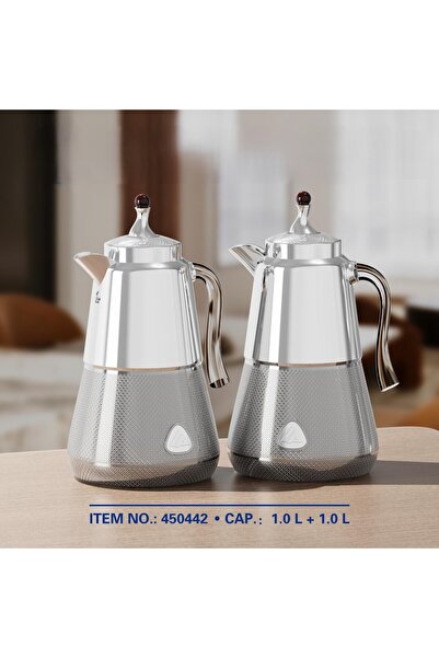 LALOZA New Style Elegant Design 1/1L Tea and Coffee Two Pieces Tramss Set