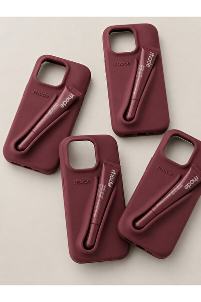 CasePhone Rich Lip Balm Holder Case for iPhone 15 Pro Max – Soft Touch Silico...