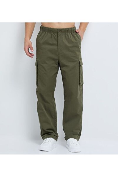 Calvin Klein HAKİ ERKEK KARGO PANTOLON