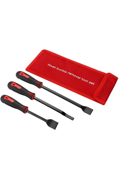 Kraft&dele KD5951 set de raclete pentru îndepărtarea garniturilor, 3 piese