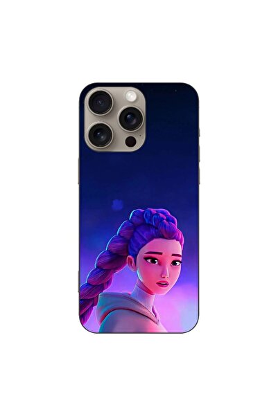 OEM Husa compatibila cu Apple iPhone 16 Pro Max Silicon Gel Tpu Model KPop De...