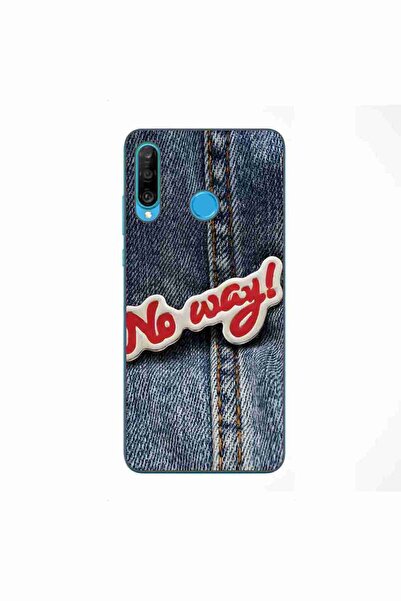 OEM Case compatible with Huawei P30 Lite Silicone Gel Tpu Model No Way Jeans