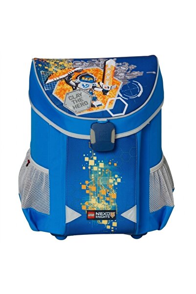 LEGO Ghiozdan ergonomic baieti Nexo Knights Bleu - Colectia Core Line Easy, p...