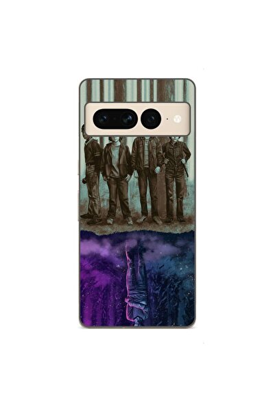 OEM Θήκη συμβατή με Google Pixel 7 Pro Σιλικόνης TPU με σχέδιο Stranger Thing...