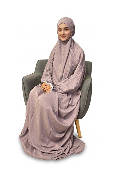 Generic One-Piece Islamic Prayer Dress for Women – Premium cotton with Attach...