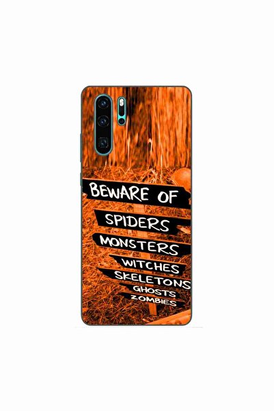 OEM Husa compatibila cu Huawei P30 Pro Silicon Gel Tpu Model Halloween Beware...