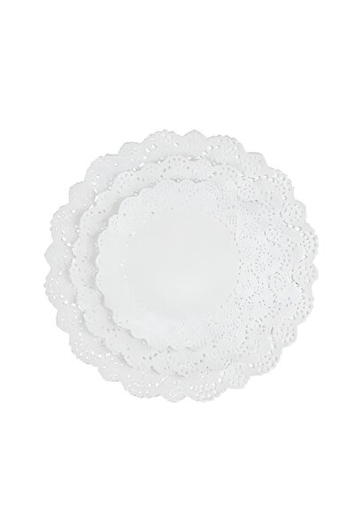 FOBHOME Kağıt Dantel Servis 14 Cm - 100'lü Paket