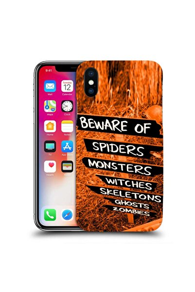 OEM Калъф, съвместим с Apple iPhone XS, iPhone X, от силиконов гел TPU, с дес...