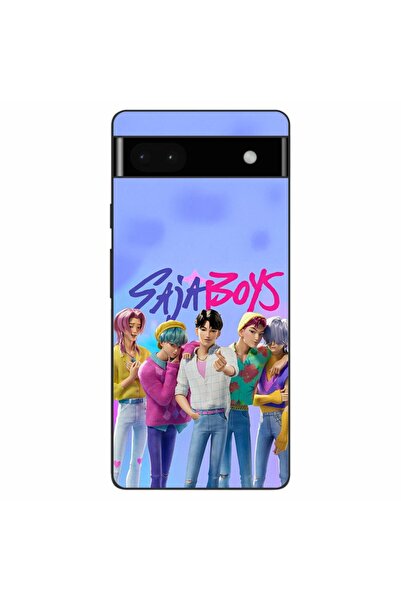 OEM Husa compatibila cu Google Pixel 6A Silicon Gel Tpu Model KPop Demon Hunt...