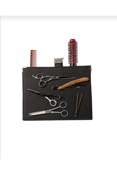 BalcıoğluSRV Hairdresser Barber Magnetic Scissors Comb Holder Stand