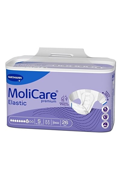 Verset Parfums MoliCare Premium Elastic Scutece adulți 8 bucăți, S, set de 26...