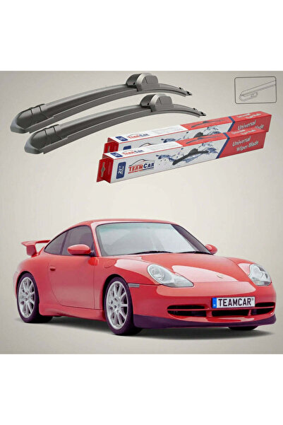 TEAMCAR Lamele ștergătoare Porsche 911 GT3 996 1999-2005 |   Set frontal plat...