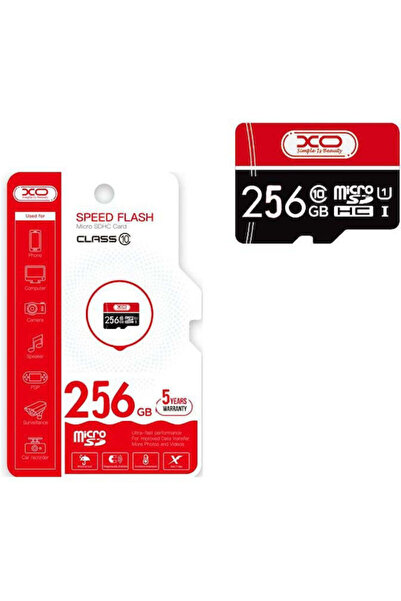 Xo Κάρτα Flash 256GB U1 90MB/s με Αντάπτορα