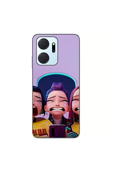 OEM Husa compatibila cu Honor X7a Silicon Gel Tpu Model KPop Demon Hunters Cr...