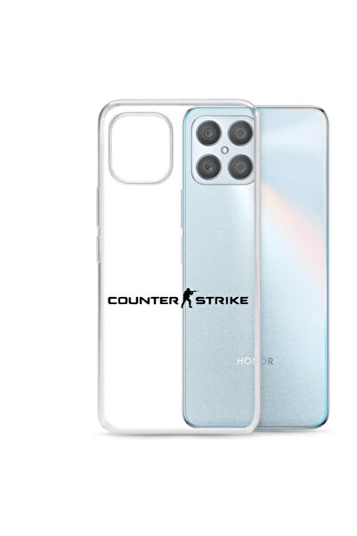 OEM Husa compatibila cu Honor X8 Silicon Transparenta Model Counter Strike