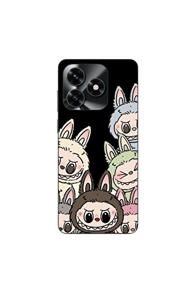 OEM Husa compatibila cu Honor X5c Plus Silicon Gel Tpu Model Labubu Pattern B...