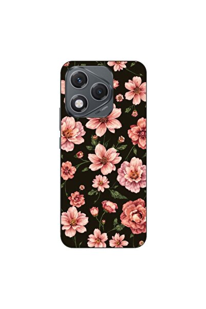 OEM Husa compatibila cu Honor 400 Lite Silicon Gel Tpu Model Pink Spring Flowers