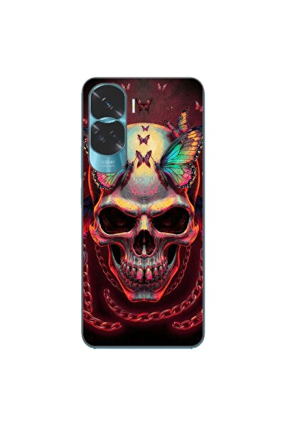OEM Θήκη συμβατή με Honor 90 Lite 5G, από σιλικόνη TPU, με σχέδιο ολογραφικού...
