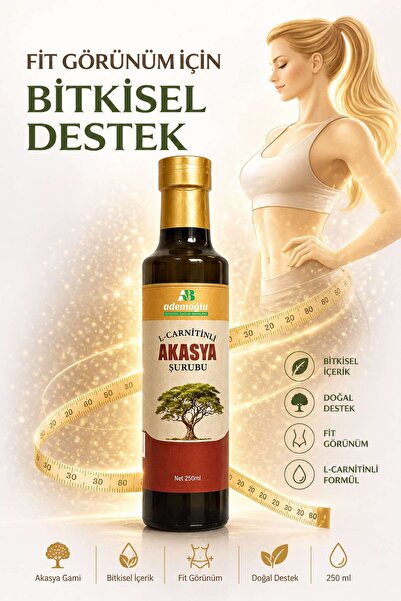 ADEMOĞLU BİTKİSEL SAĞLIK ÜRÜNLERİ Akasya Detox Şurubu 250 ml Şişkinlik Ve Arı...