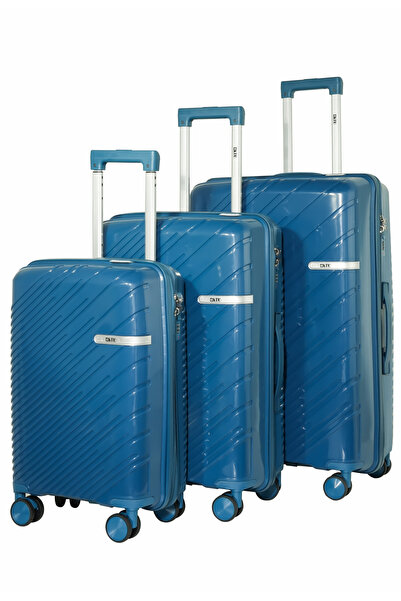 KTMC 3-Piece Luggage Set, Polypropylene Material, Lightweight, TSA Lock, 360°...