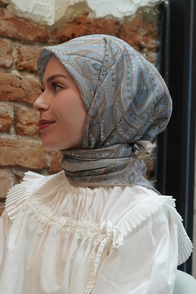 efdal şal eşarp Ethnic Pattern Indian Cotton Scarf