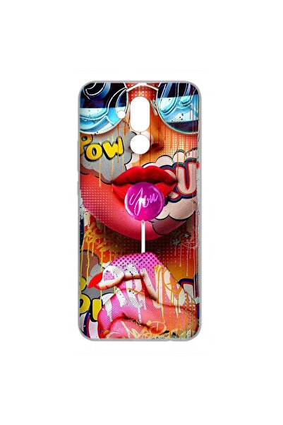 OEM Θήκη συμβατή με Huawei Mate 20 Lite Σιλικόνης Gel TPU με σχέδιο Pop Art L...
