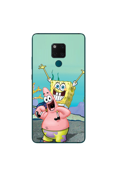 OEM Husa compatibila cu Huawei Mate 20X Silicon Gel Tpu Model Spongebob