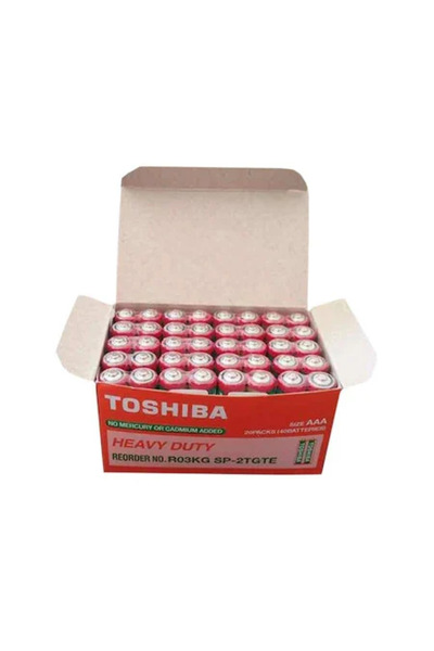 Toshiba Alkaline r3 toshiba, aaa, 40 pcs./box