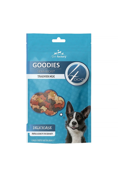 4dog Rewards for Adult Dogs, GOODIES Trainer, Mix, 150g