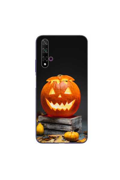 OEM Θήκη συμβατή με Huawei Nova 5T, από σιλικόνη gel TPU, με σχέδιο Κολοκύθας...