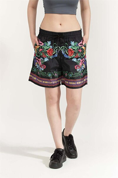 VERSACE JEANS COUTURE Erkek Bermuda Şort Siyah