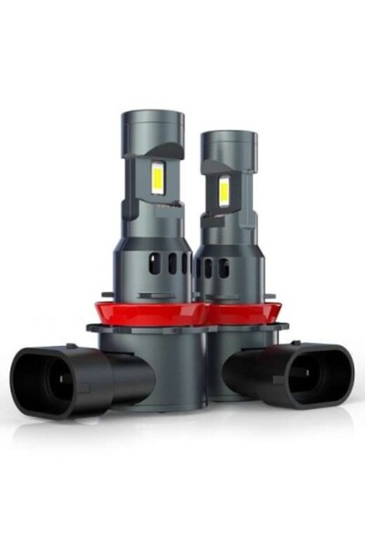 Xenon Bright Комплект от 2 H11 Canbus автомобилни LED крушки, 70W мощност, 70...
