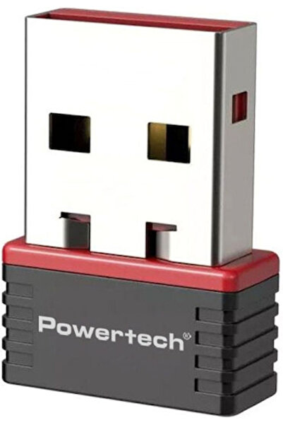 POWERTECH PT-1384 Προσαρμογέας Δικτύου USB με Ασύρματη Σύνδεση Wi-Fi 150Mbps