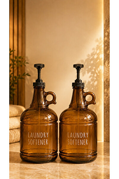 NEWNOW Aura Amber 2 Li Glass Softener and Detergent Dispenser |   Decorative ...
