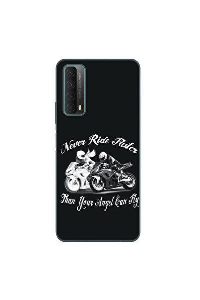 OEM Husa compatibila cu Huawei P Smart 2021 Silicon Gel Tpu Model Never Ride ...