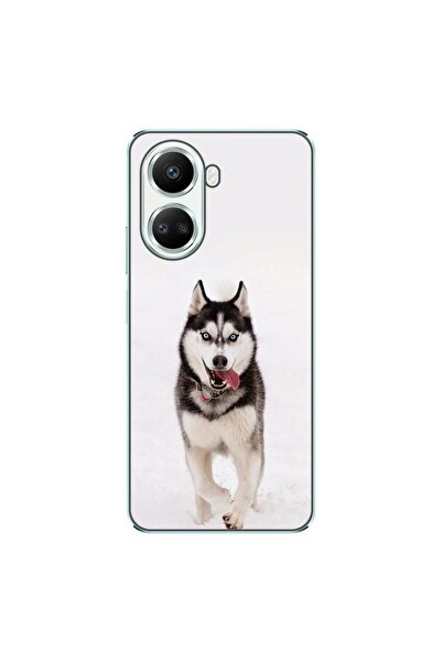 OEM Калъф, съвместим с Huawei Nova 10 SE, силиконов гел TPU, модел Хъски