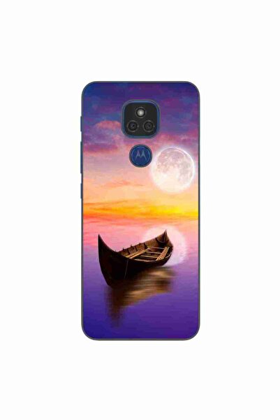 OEM Husa compatibila cu Motorola Moto E7 Plus Silicon Gel Tpu Model Moonlit S...