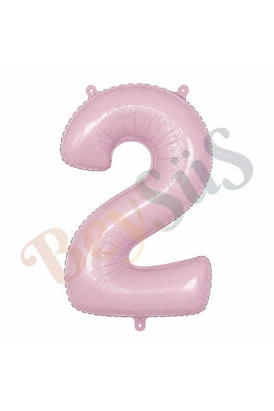 BeySüS 2 Foil Balloons in Pink Color (76 cm)