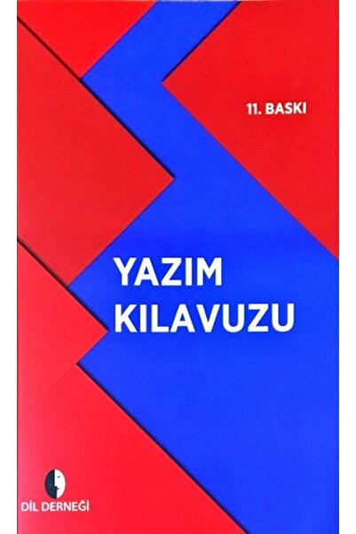 Dil Derneği Yayınları Spelling Guide
