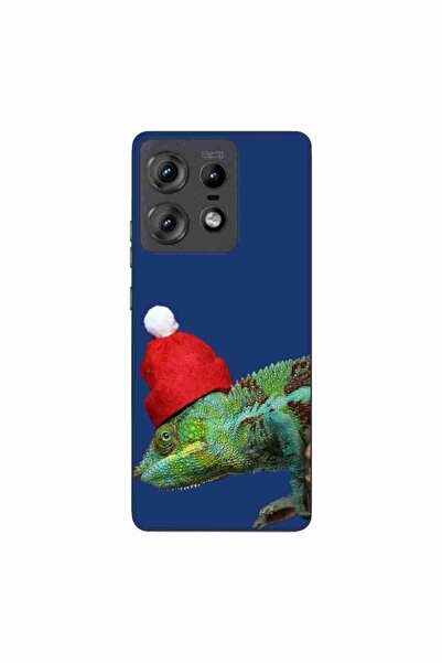 OEM Husa compatibila cu Motorola Edge 50 Pro Silicon Gel Tpu Model Craciun Ca...