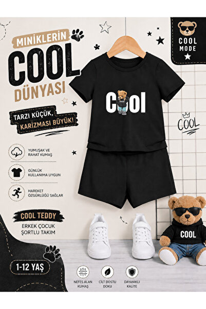 OVERMAX Cool dječji set sa printom – majica i šorti, kombinacija od 2 dela | ...