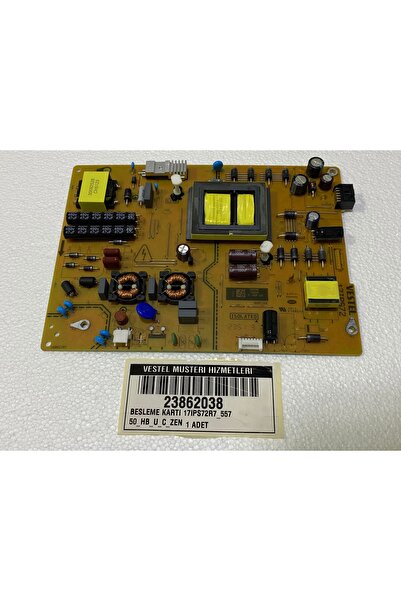 Vestel 23862038 Besleme Kartı | 17IPS72R7_55750_HB_U_C_ZEN | 55 İnç TV PSU
