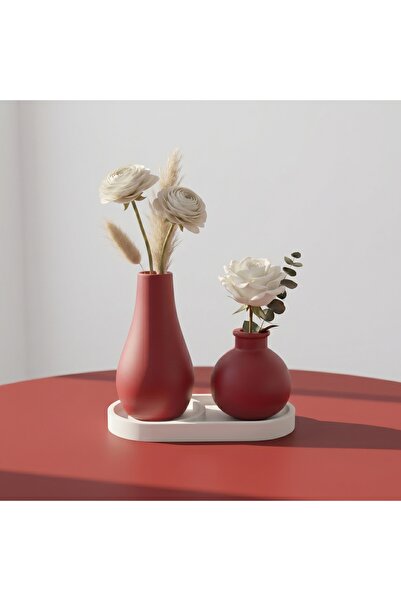 CANSEB Elegance 3-Piece Premium Avangard Vase Set