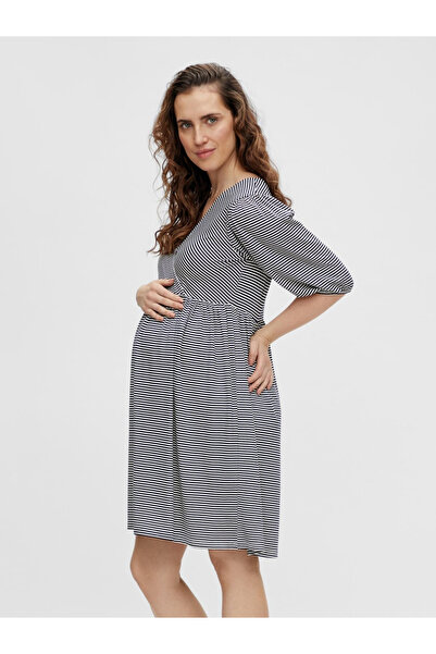 MAMALICIOUS Rochie gravide si alaptare - Malina