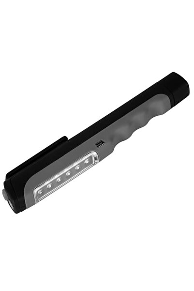 OEM Lampă de atelier tip stilou cu LED SMD, Gri, 165x20x34mm, Reîncărcabilă p...