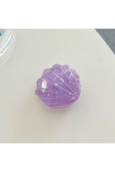 EDELFU Popsocket DENiZ KABUKLU Telefon Tutucu, Yapıştırmalı Epoksi Yüzey Parm...