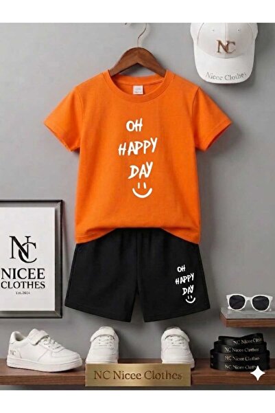 NC Nicee Clothes ΚΑΛΟΚΑΙΡΙΝΟ ΠΑΙΔΙΚΟ ΜΠΛΟΥΖΑΚΙ ΚΑΙ ΣΟΡΤΣ UNISEX (ΕΚΤΥΠΩΣΗ OH ...