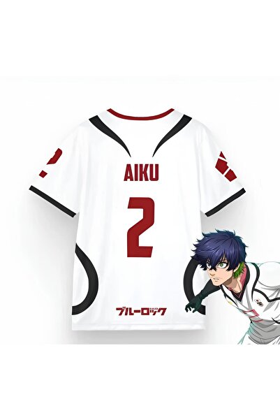 Aesthia Blue Lock İtoshi Aiku Japonya U-20 Unisex tshirt -Minga London